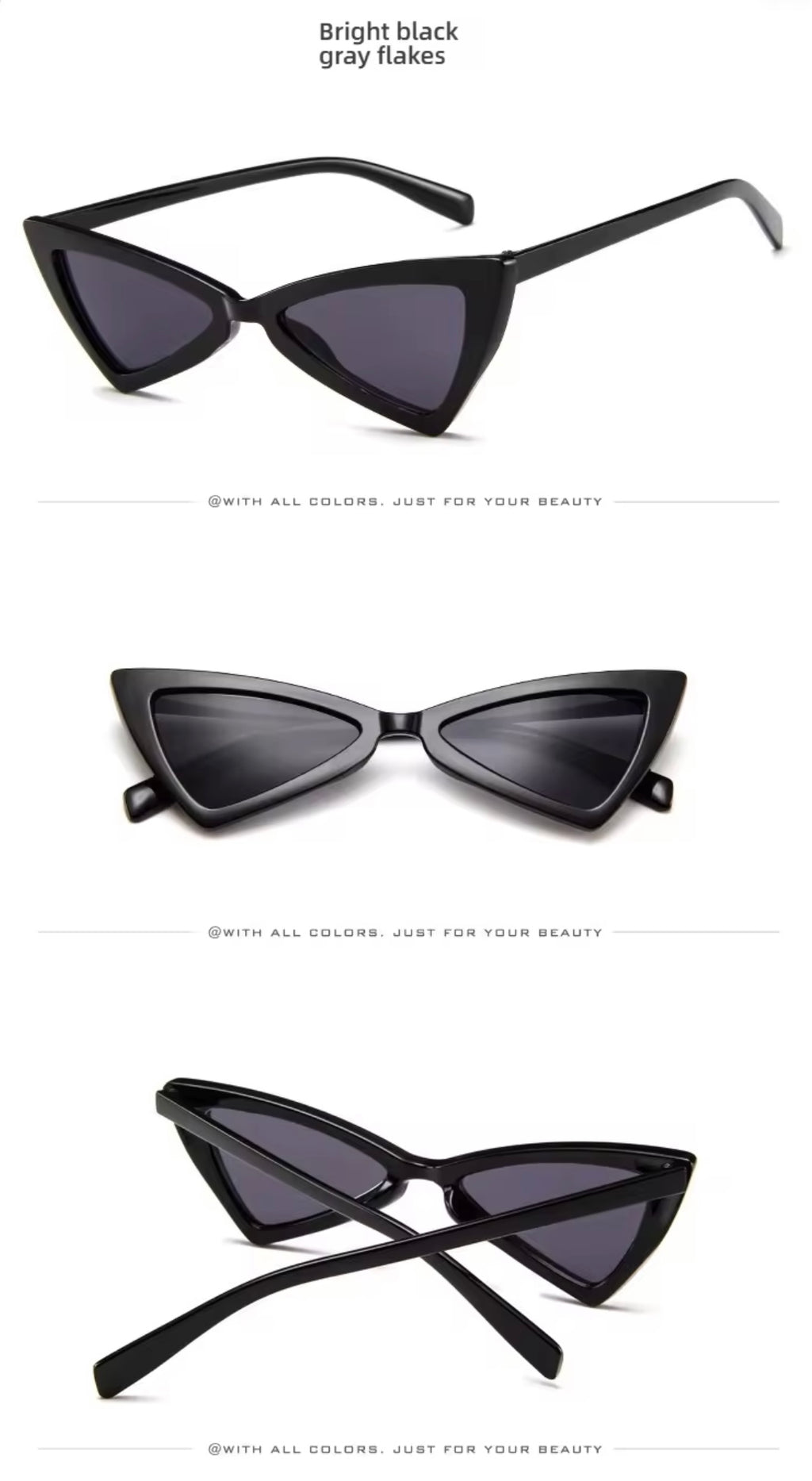 Noir Vision Cat-Eye Sunglasses