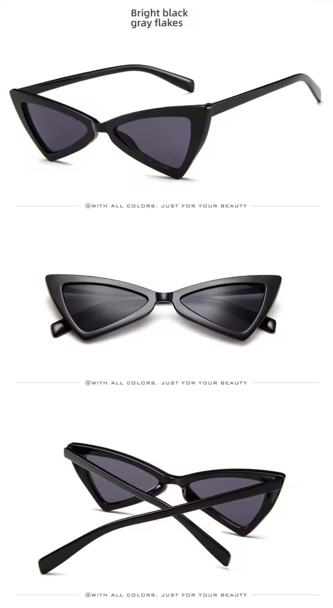 Noir Vision Cat-Eye Sunglasses
